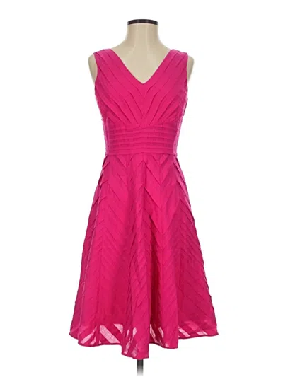 Pre-owned Calvin Klein Cocktail Dress In Pink