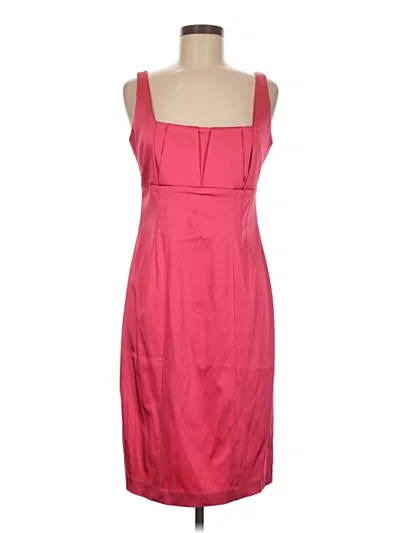 Pre-owned Calvin Klein Cocktail Dress In Pink