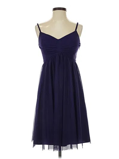 Pre-owned Calvin Klein Cocktail Dress In Purple