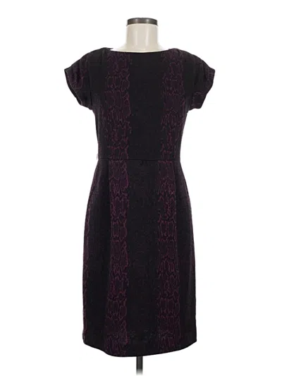 Pre-owned Calvin Klein Cocktail Dress In Purple