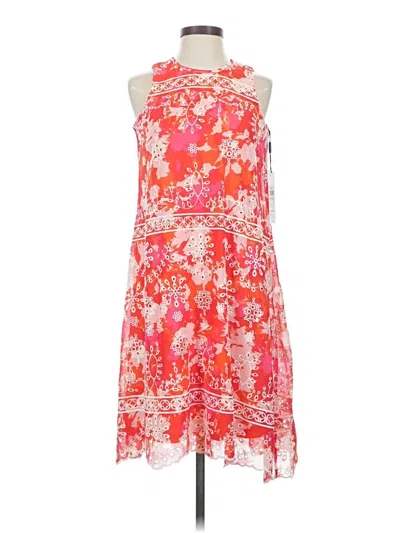 Calvin Klein Cocktail Dress In Red