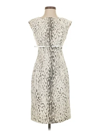 Pre-owned Calvin Klein Cocktail Dress In Silver