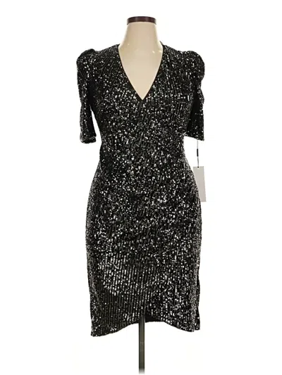 Pre-owned Calvin Klein Cocktail Dress In Silver