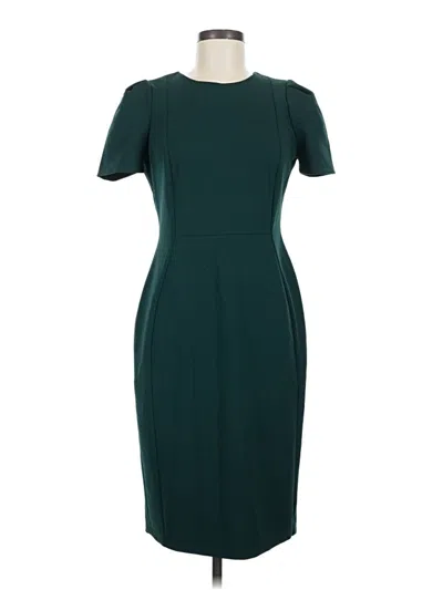 Pre-owned Calvin Klein Cocktail Dress In Teal