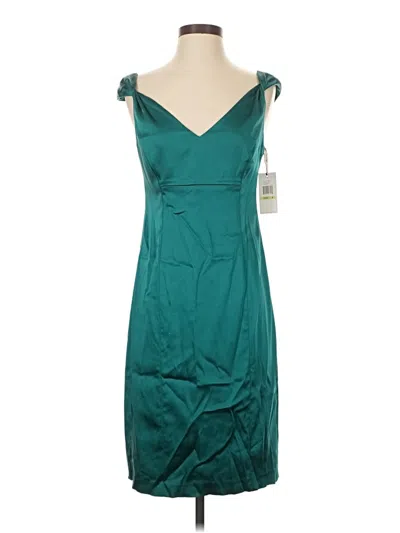 Pre-owned Calvin Klein Cocktail Dress In Teal