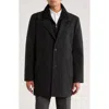 Calvin Klein Men Coleman Wool-blend Overcoat In Gray