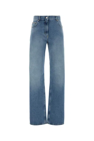 Calvin Klein Collection Denim 02 Jeans In Transparent