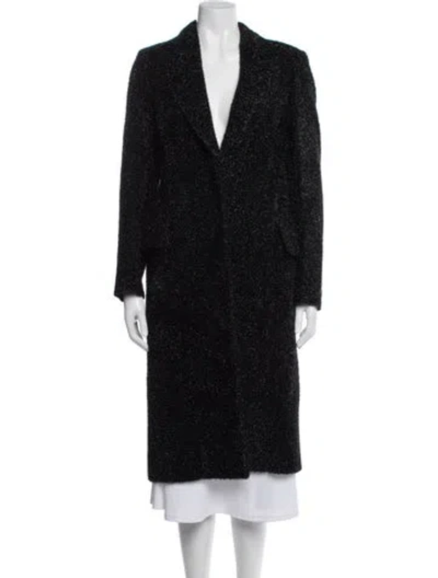 Pre-owned Calvin Klein Collection 2010's Coat In Blue
