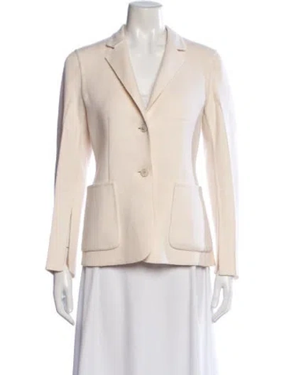 Pre-owned Calvin Klein Collection 2016 Cashmere Blazer In Neutrals