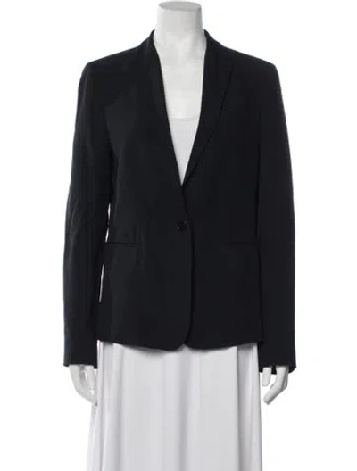 Pre-owned Calvin Klein Collection Acetate Blazer In Blue