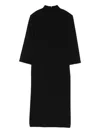 Calvin Klein Collection Addison Midi Dress In Black