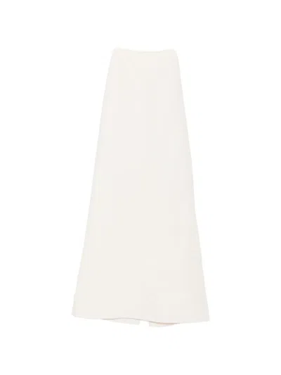 Calvin Klein Collection Annika Open-back Spaghetti-strap Maxi Dress In White
