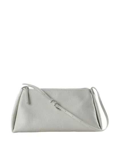 Calvin Klein Collection Aurelis Slouchy Shape Clutch Bag In Gray