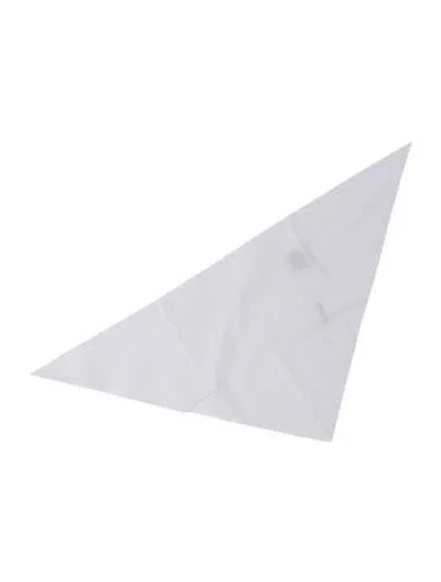 Pre-owned Calvin Klein Collection Bandana In White