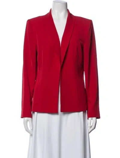 Pre-owned Calvin Klein Collection Blazer In Red