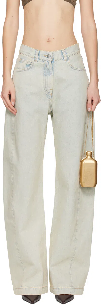 Calvin Klein Collection Blue Loose Jeans