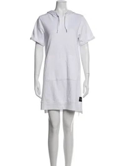 Pre-owned Calvin Klein Collection Bow Accents Sweatpants In White