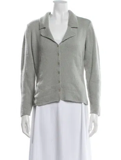 Pre-owned Calvin Klein Collection Cashmere Sweater In Green
