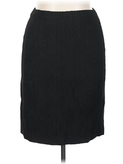 Pre-owned Calvin Klein Collection Casual Skirt In Black