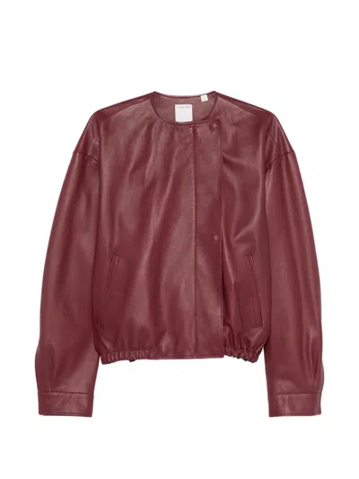 Calvin Klein Collection Estelle Jacket In Red
