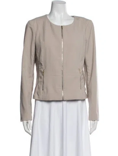 Pre-owned Calvin Klein Collection Evening Jacket In Neutral