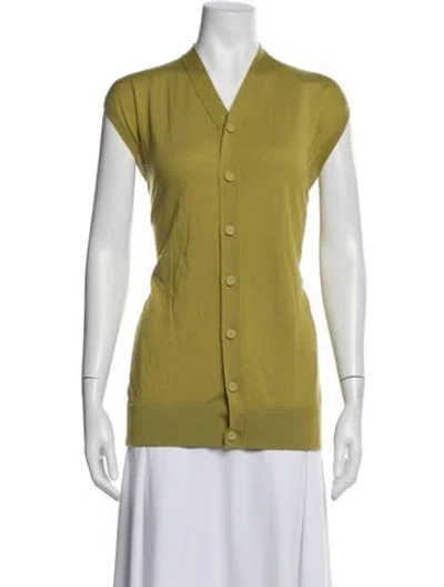 Pre-owned Calvin Klein Collection Jacket In Green