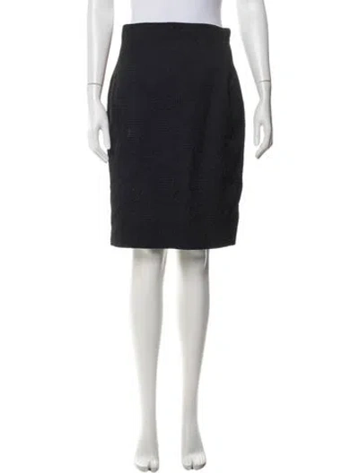 Pre-owned Calvin Klein Collection Knee-length Skirt In Blue
