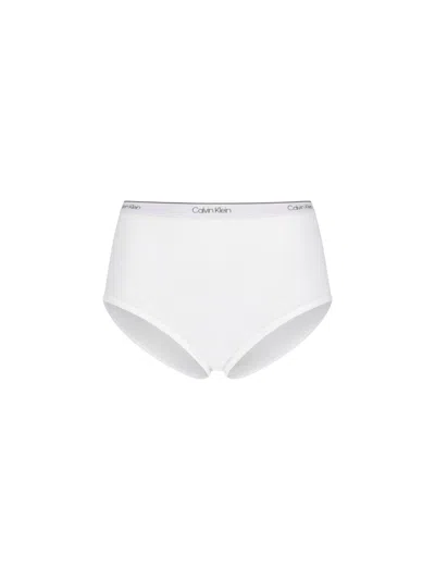 Calvin Klein Collection Logo Slip In White