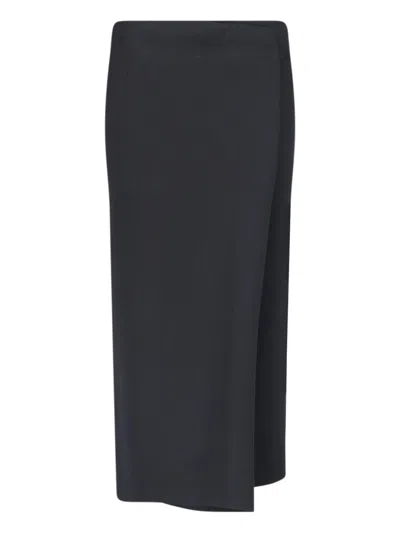 Calvin Klein Collection Maxi Skirt In Black