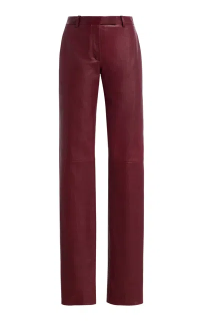 Calvin Klein Collection Moda Operandi In Burgundy
