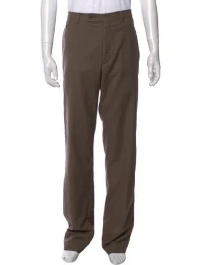 Pre-owned Calvin Klein Collection Pants In Brown