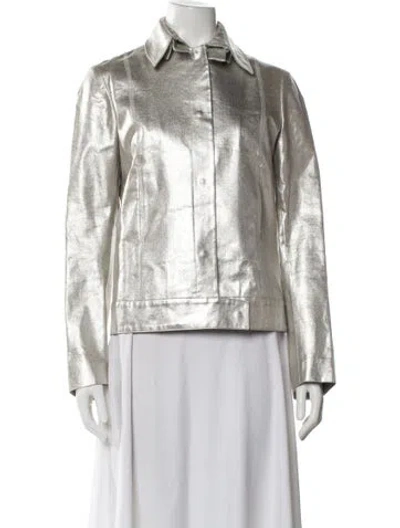 Pre-owned Calvin Klein Collection Printed Jacket