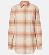 Calvin Klein Collection Scarlett Cotton Shirt In Neutral