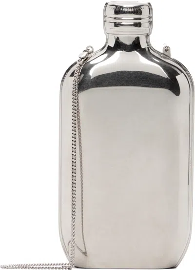 Calvin Klein Collection Silver 'the One' Clutch