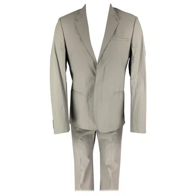 Pre-owned Calvin Klein Collection Size 38 Grey Polyurethane Polyester Suit In Gray