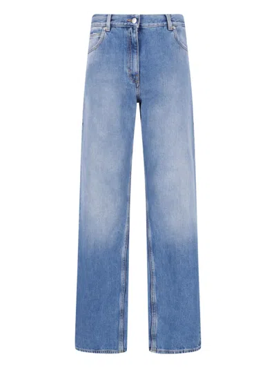 Calvin Klein Collection Straight Jeans In Blue