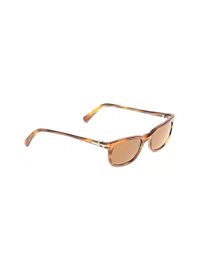 Pre-owned Calvin Klein Collection Sunglasses In Brown