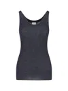 Calvin Klein Collection Tank Top "ella" In Gray