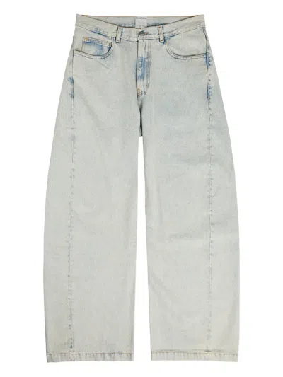 Calvin Klein Collection Tapered Jeans In Blue
