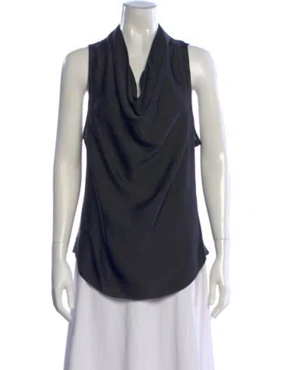 Pre-owned Calvin Klein Collection Top In Black