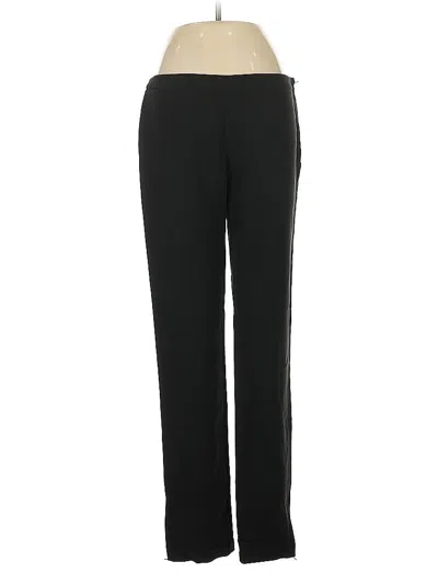 Pre-owned Calvin Klein Collection Track Pants In Black