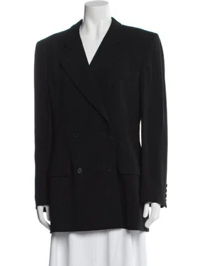 Pre-owned Calvin Klein Collection Vintage 1990's Blazer In Black