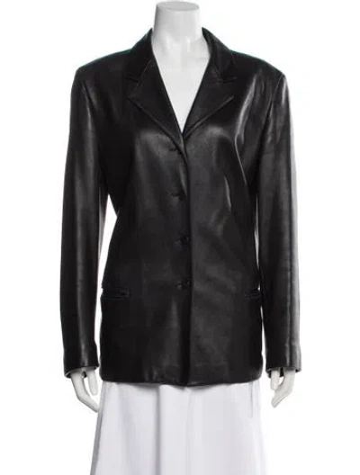 Pre-owned Calvin Klein Collection Vintage 1990's Blazer In Black