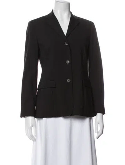Pre-owned Calvin Klein Collection Vintage 1990's Blazer In Black
