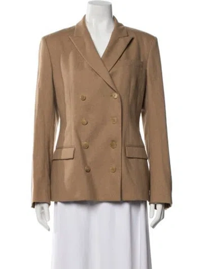 Pre-owned Calvin Klein Collection Vintage 1990's Blazer In Brown
