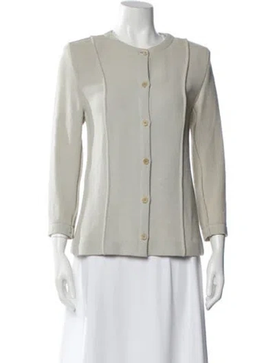Pre-owned Calvin Klein Collection Vintage 1990's Blazer In Neutral