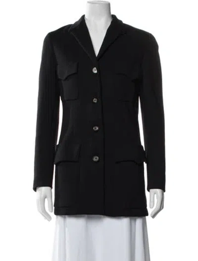 Pre-owned Calvin Klein Collection Vintage 1990's Jacket In Black