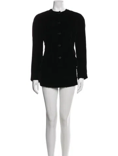 Pre-owned Calvin Klein Collection Vintage 1990's Skirt Suit In Black
