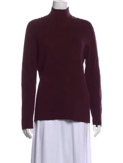 Pre-owned Calvin Klein Collection Vintage 1990's Sweater In Burgundy