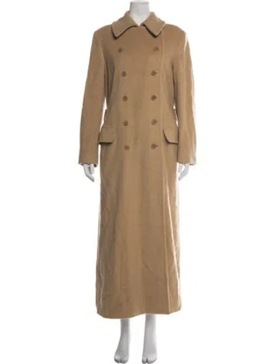 Pre-owned Calvin Klein Collection Vintage 1995 Coat In Brown
